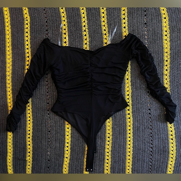 Fashion nova “A hot mesh” black bodysuit size 2x - Picture 4 of 4